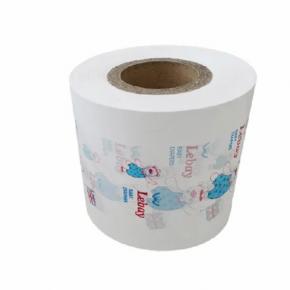 Glue laminated clothlike film